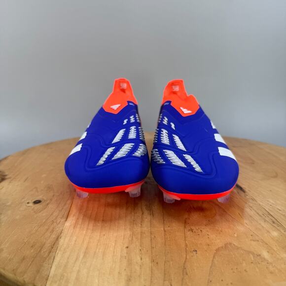 Adidas Predator Elite LL FG Mens Size 8.5 Soccer Cleats Laceless Lucid Blue NEW - Picture 2 of 8
